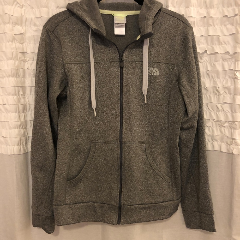 The North Face Grey Zip Up Hoodie